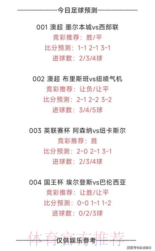 面向世界杯竞猜平台的专家预测参考方法 面向世界杯竞猜平台的专家预测参考方法